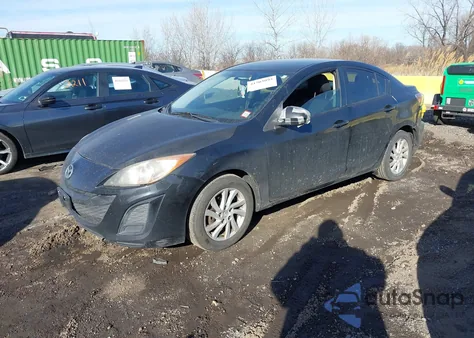 2012 Mazda Mazda3 I Touring from USA, damaged, VIN JM1BL1V78C1668753